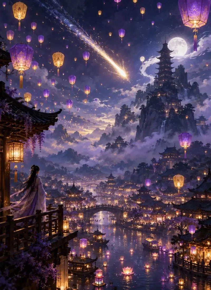 星下落灯封面｜仙门浮灯精选剧目