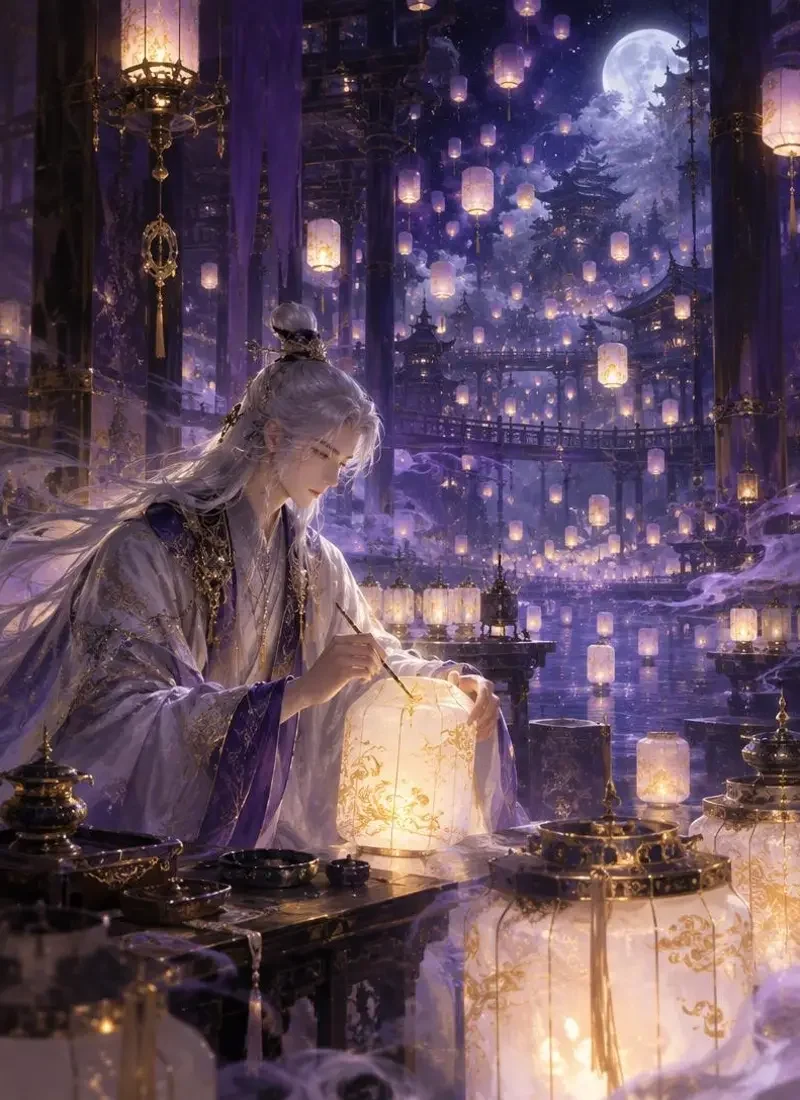 灯纸上的名字封面